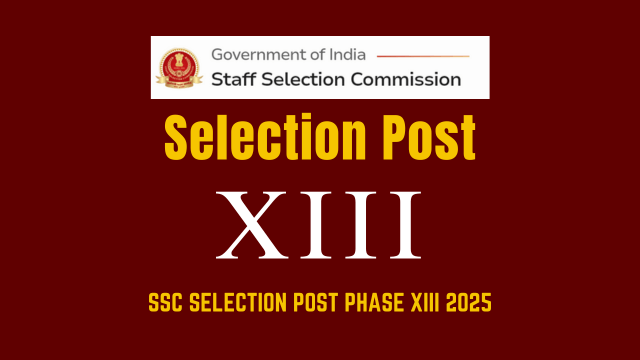 SSC Phase XIII