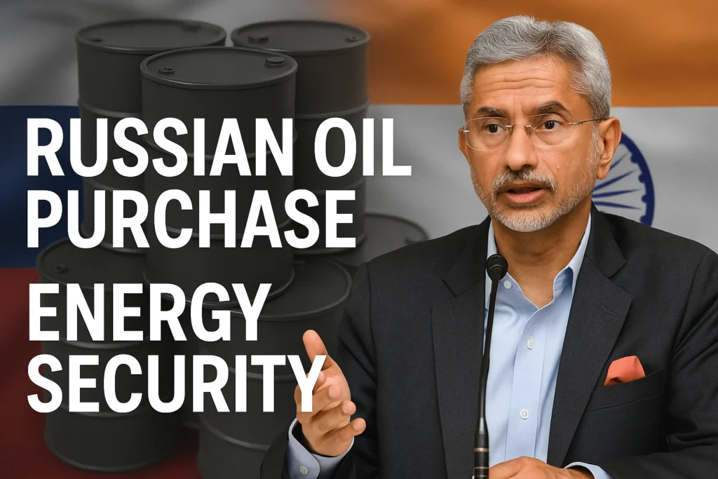 Russian Oil Purchase