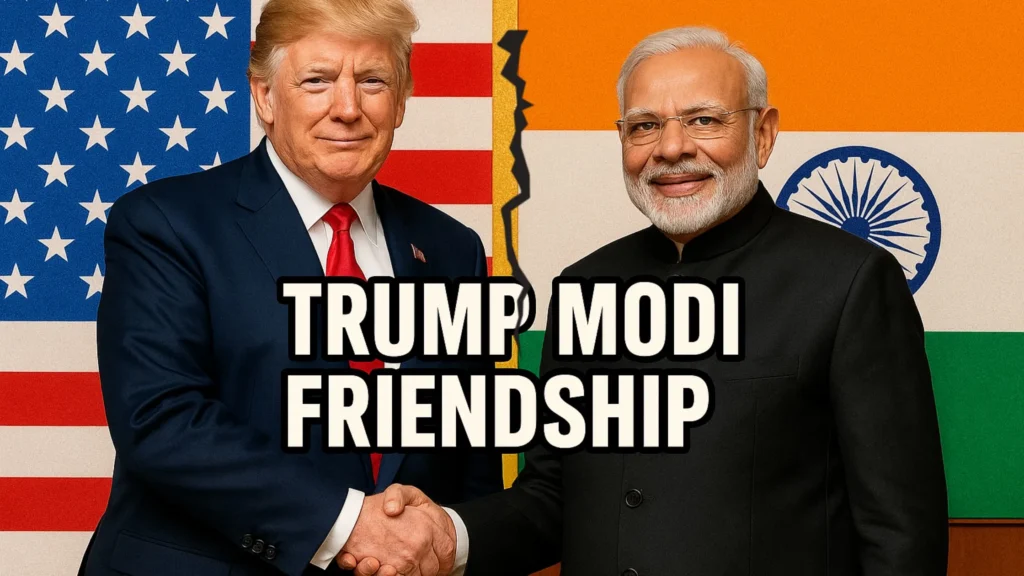 Trump Modi friendship