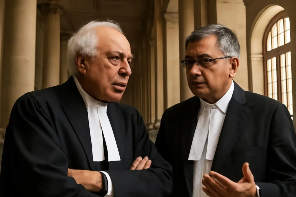 तुषार मेहता कपिल सिब्बल 