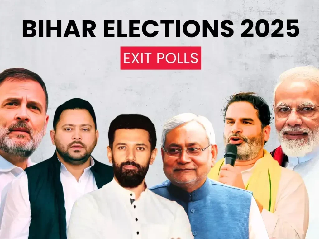 Bihar Exit Poll live Results 2025