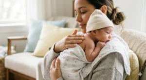 Newborn Baby Burping