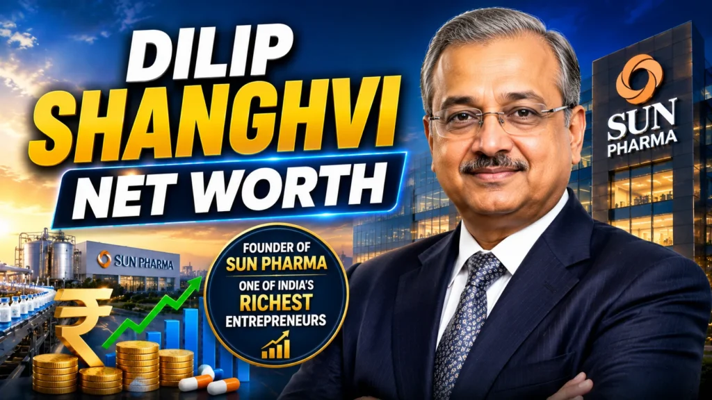 Dilip Shanghvi Net Worth