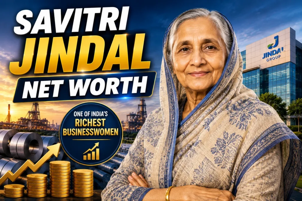 Savitri Jindal Net Worth