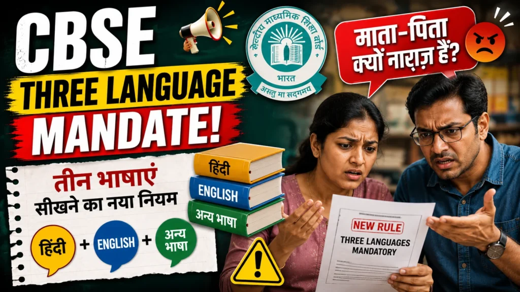 CBSE three language mandate